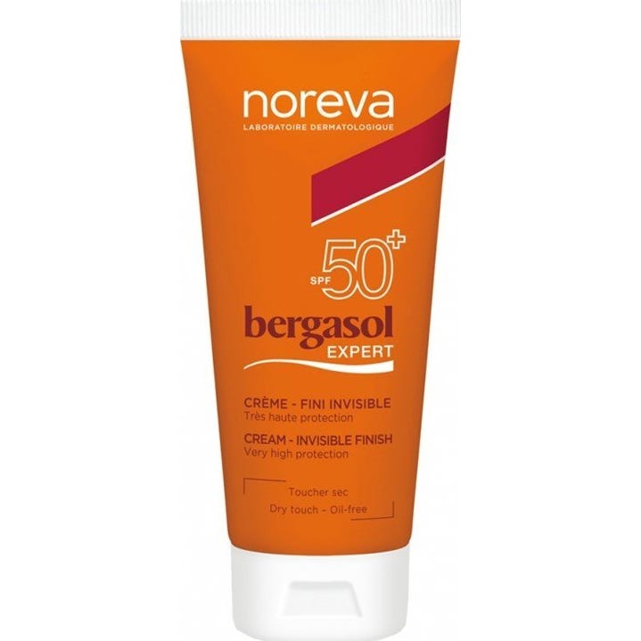 Noreva Bergasol Expert Crème Fini Invisible SPF50+ 50 ml
