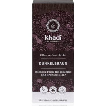 Khadi Herbal Castaño Oscuro 100 g