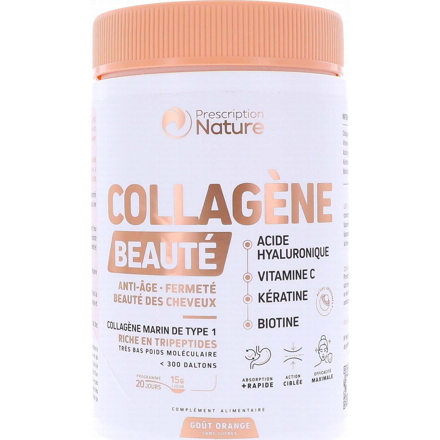 Prescription Nature Colágeno Belleza 300g
