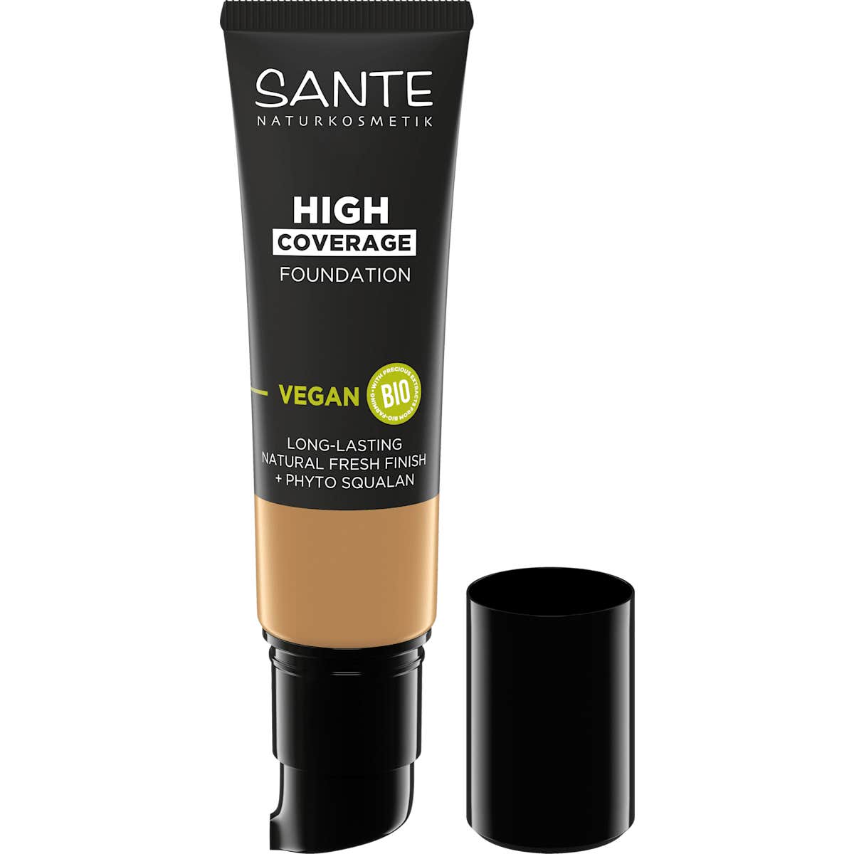 Sante Maquillaje Fluido Alta Cobertura 04 Cool Beige 25 ml
