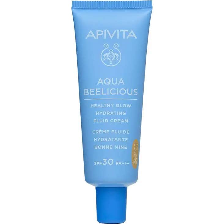 Apivita Aqua Beelicious Crema Fluida Iluminadora Hidratante Spf30 Color 40 ml