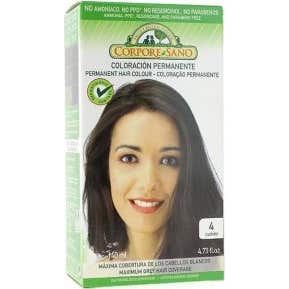 Corpore Sano Tinte Permanente Nº 4 Castaño140 ml