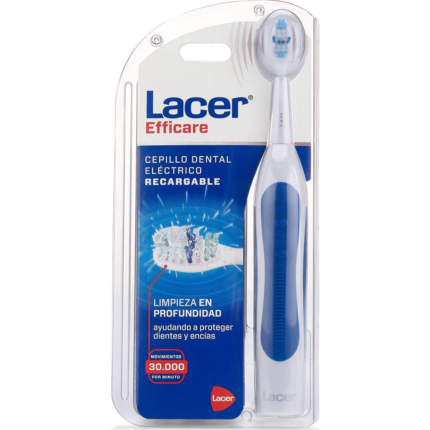 Lacer Efficare Cepillo Dental Eléctrico Recargable 1ud