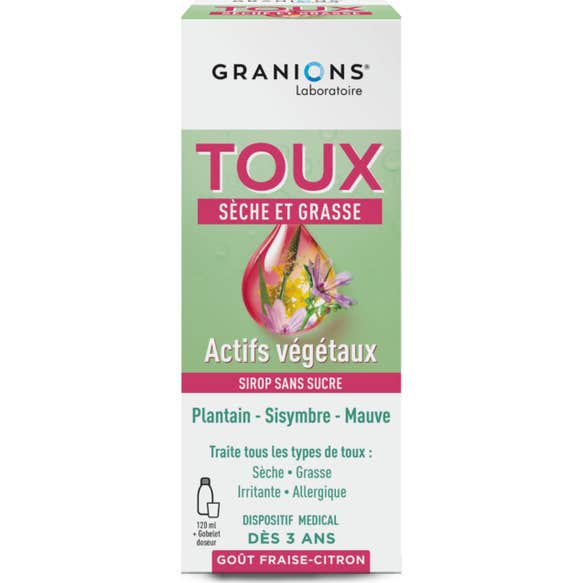 Granions Tos Seca y Grasa Jarabe sin Azúcar 120 ml