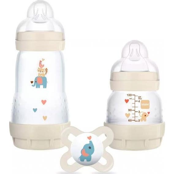 Mam Set Biberones 2uds + Chupete +0m Neutro