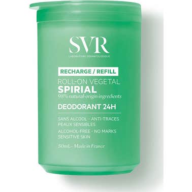 SVR Spirial Roll-on Végétal Desodorante 24H Recarga 50 ml