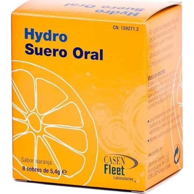Casen Hydro suero oral 5.4g 8uds