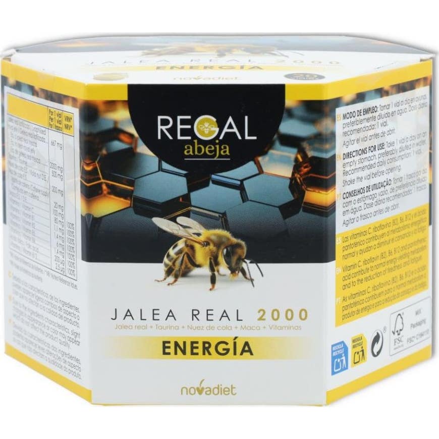 Regal Abeja Defensas Jalea Real 2000 20uds