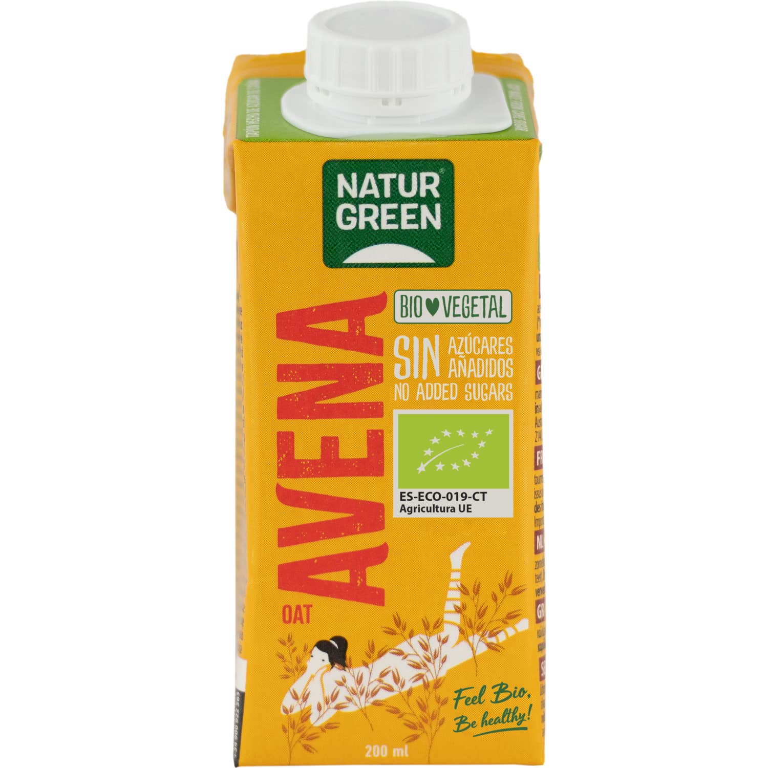 Naturgreen Bebida Ecológica De Avena Bio 200ml