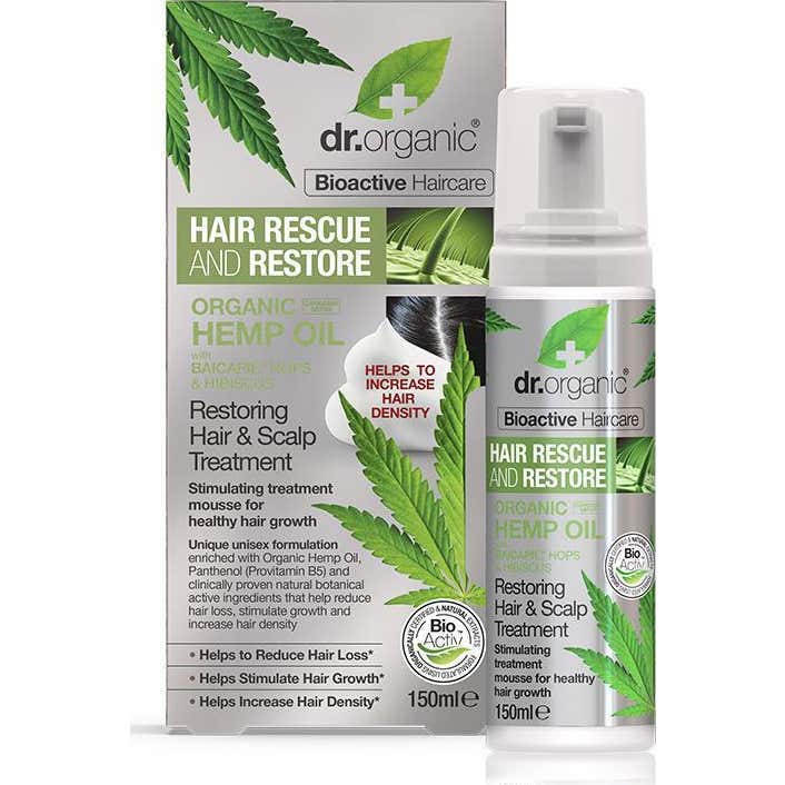 Dr.Organic Hemp Haircare Mousse Hair 150 ml