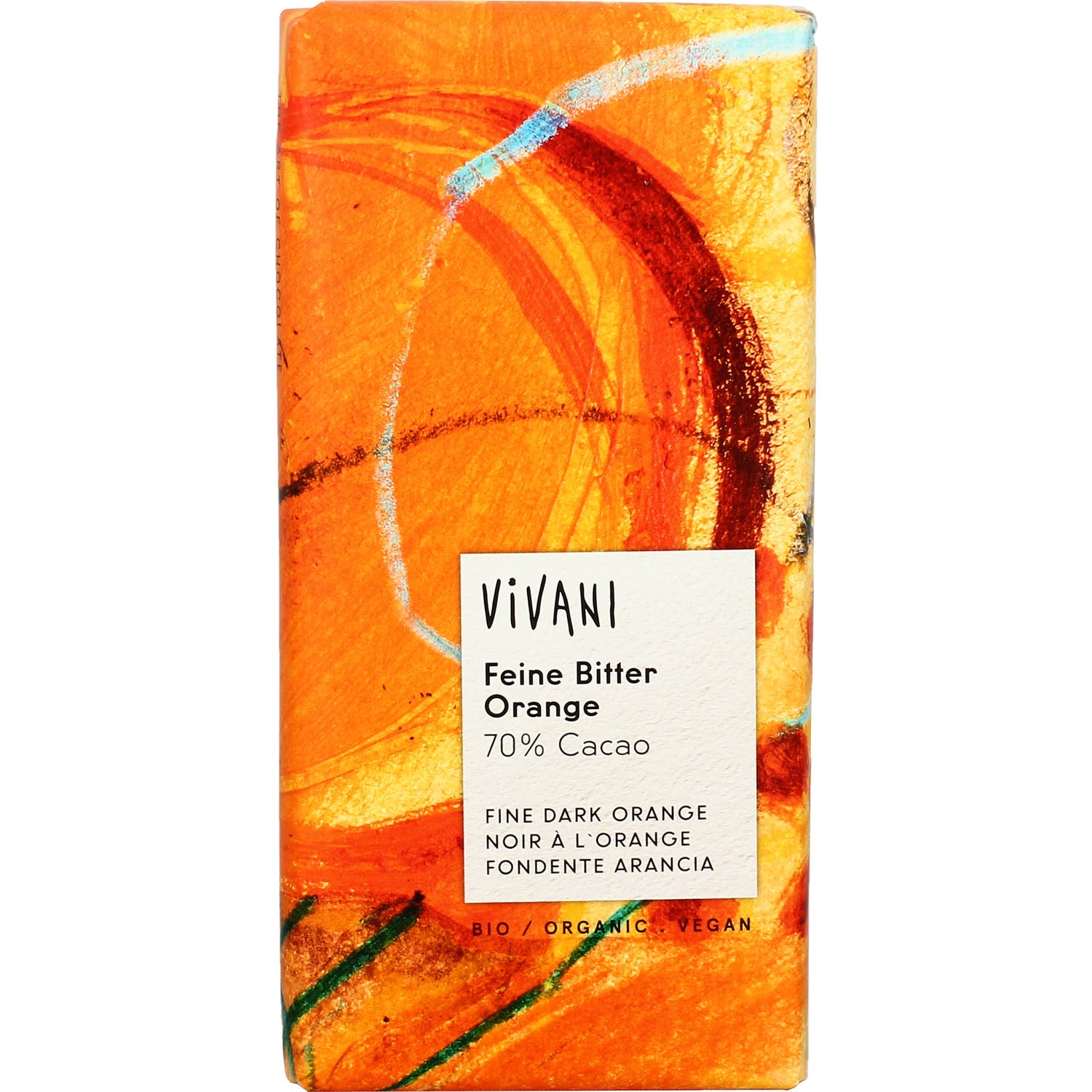 Vivani Chocolate Negro Naranja 100g | Natural Doctor