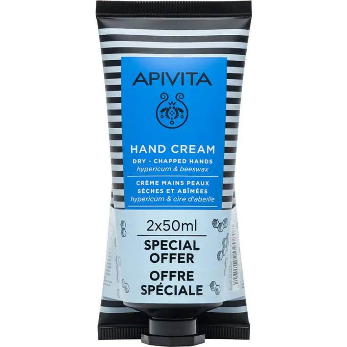 Apivita Crema Manos Hierba de San Juan 2x50ml