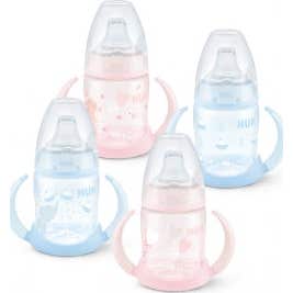 Nuk Biberón Entrena Fc Rose & Blue Silicona 150 ml