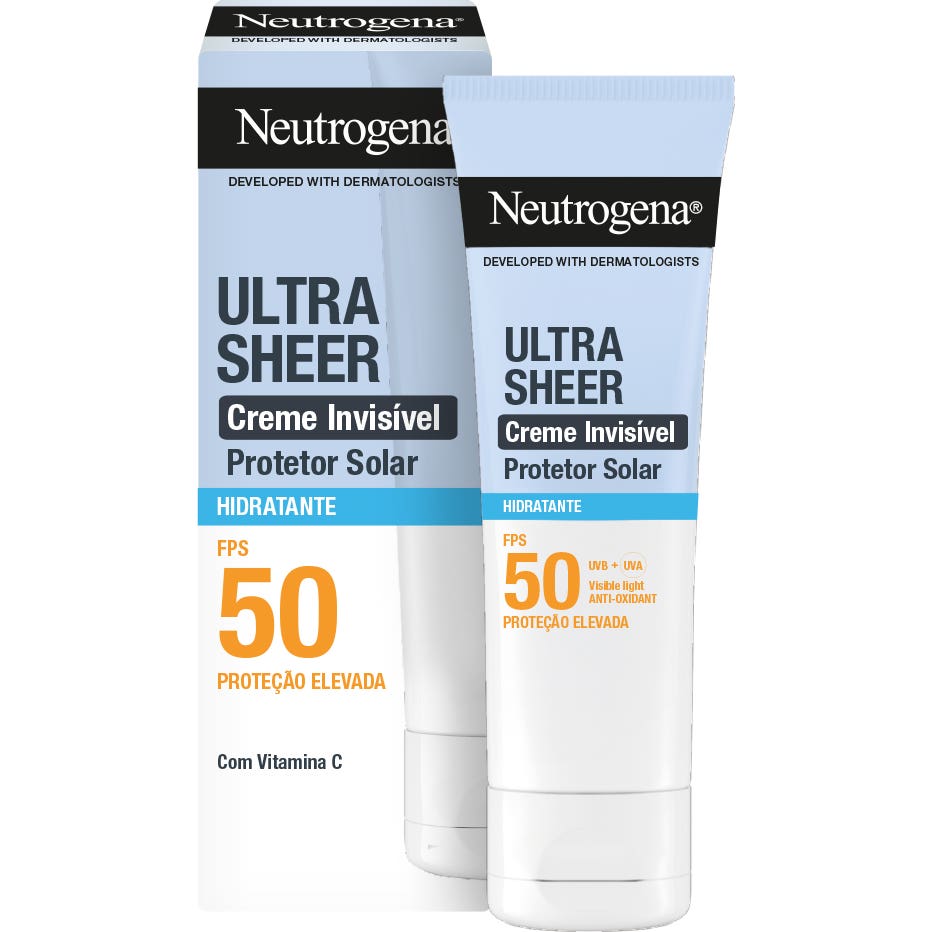Neutrogena Ultra Sheer Crema Invisible Hidratante SPF50 50 ml