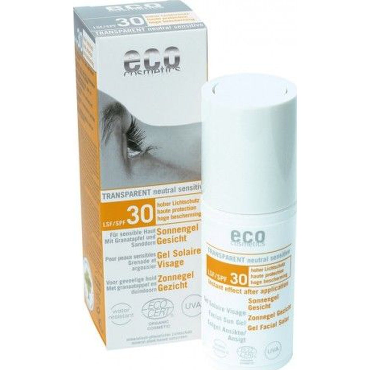 Eco Cosmetics Crema Solar Facial Gel Spf30 30ml