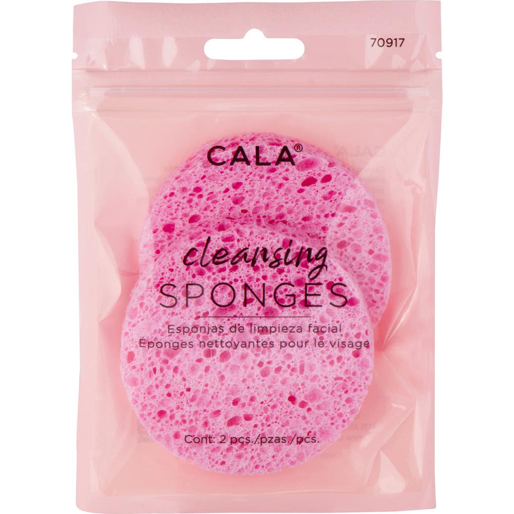 Cala Cosmetic Sponges Cellulose Cleansing Sponges 2uds