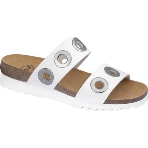 Scholl Sandalia Lara Blanco Talla 42 1 Par