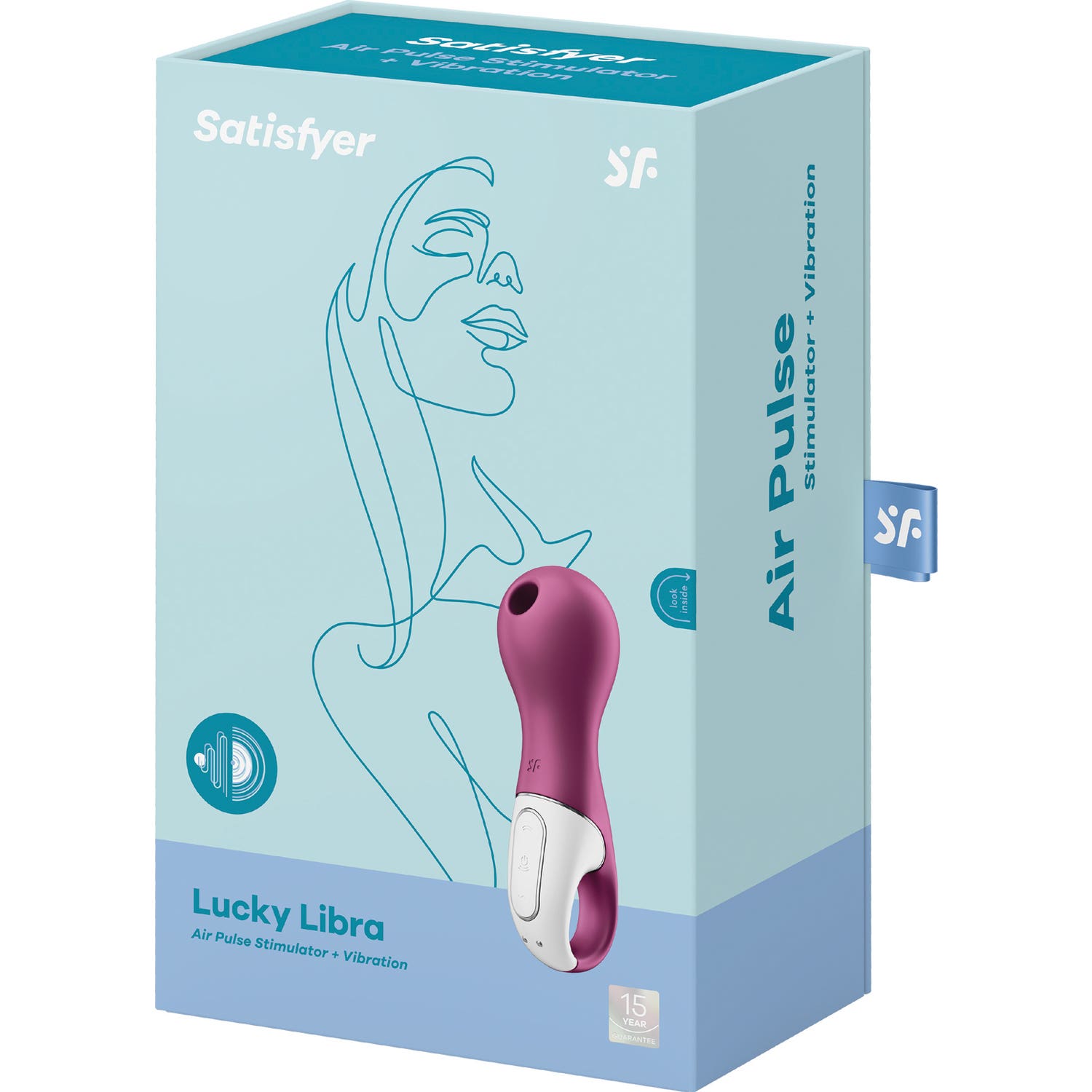 Satisfyer Lucky Libra Succionador Clítoris Berry 1ud