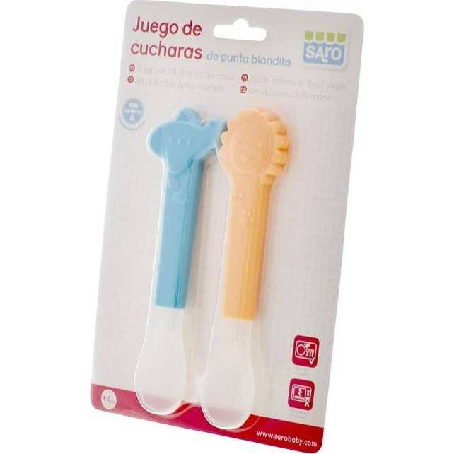 Saro Cuchara Silicona 2uds