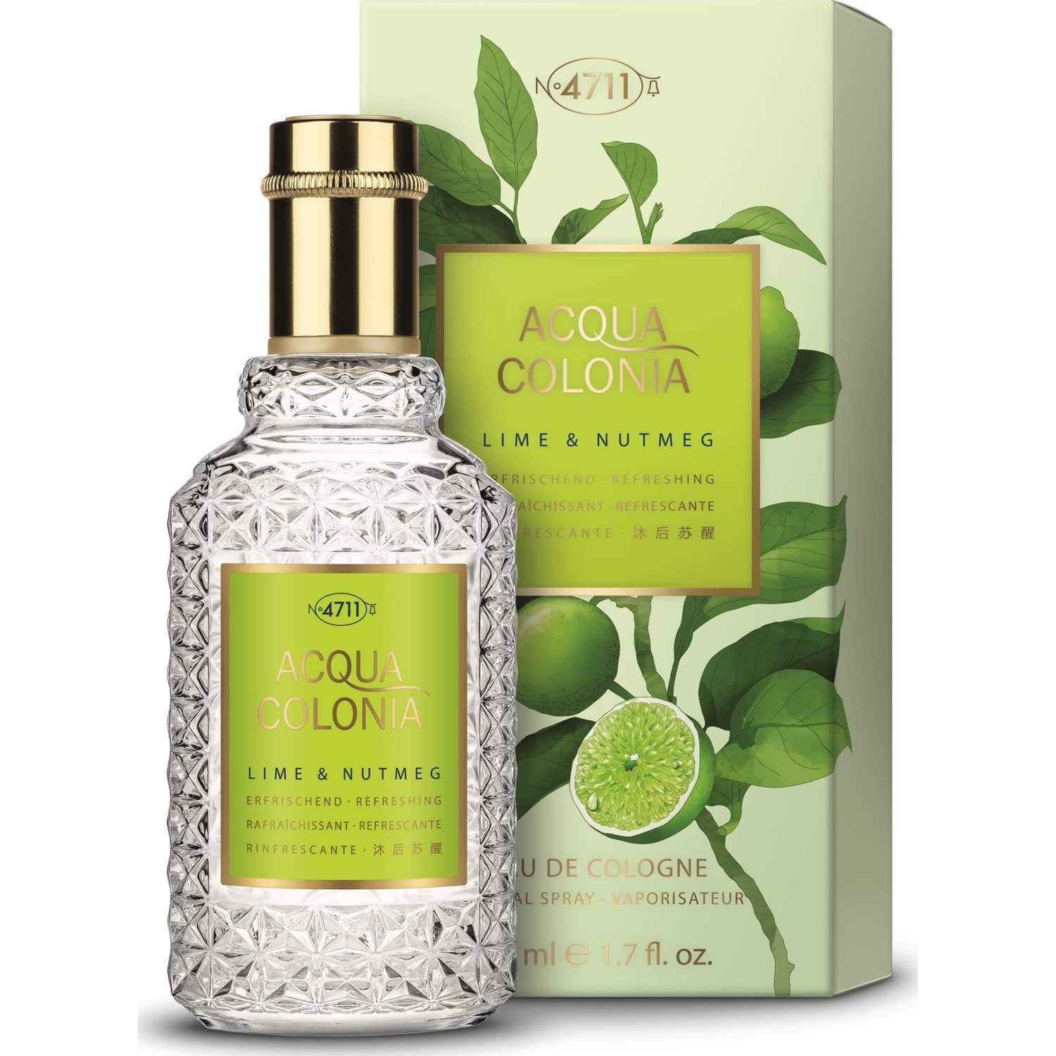 4711 Acqua Colonia Lima e Noz-moscada 50ml