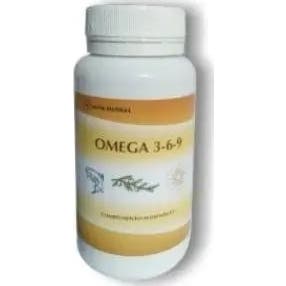 Alfa Herbal Omega 3-6-9 Aceite de Salmón-Onagra-Lino 100 caps