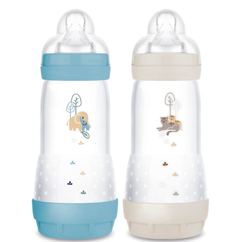 Mam Easy Start Nature Biberón Tetina F3 Ocean Arena 320ml 2uds