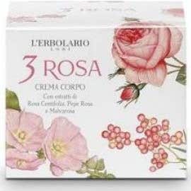 3 Crema Corporal Rosa 200 ml