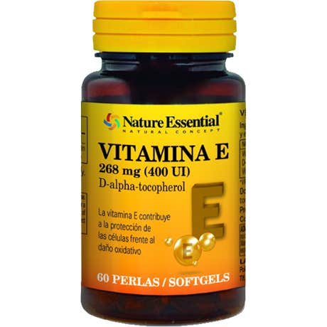 Nature Essential 3 X Vitamina E 400Ui Natural 60 Perlas - Imagen 2