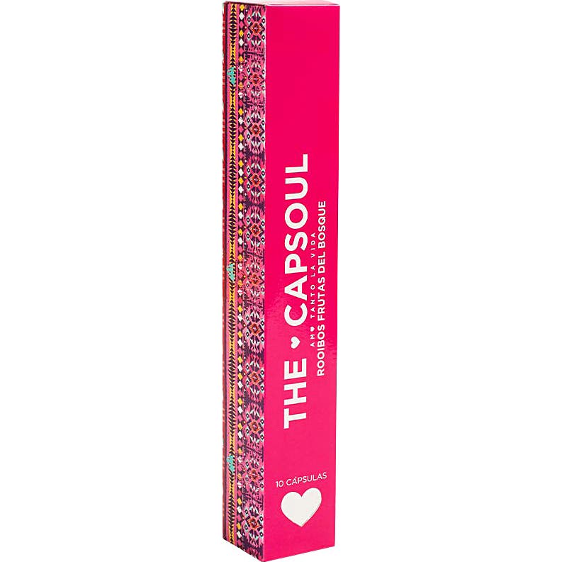 The Capsoul Cápsulas Rooibos Frutas del Bosque 10uds