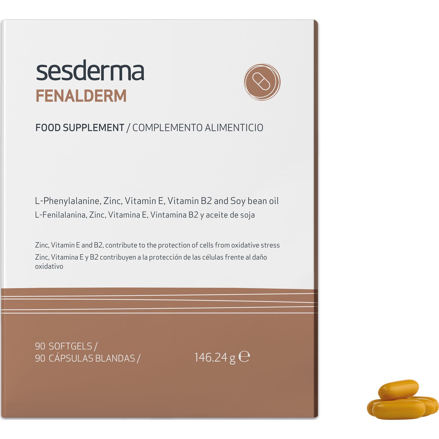 Sesderma Fenalderm 90caps | Natural Doctor