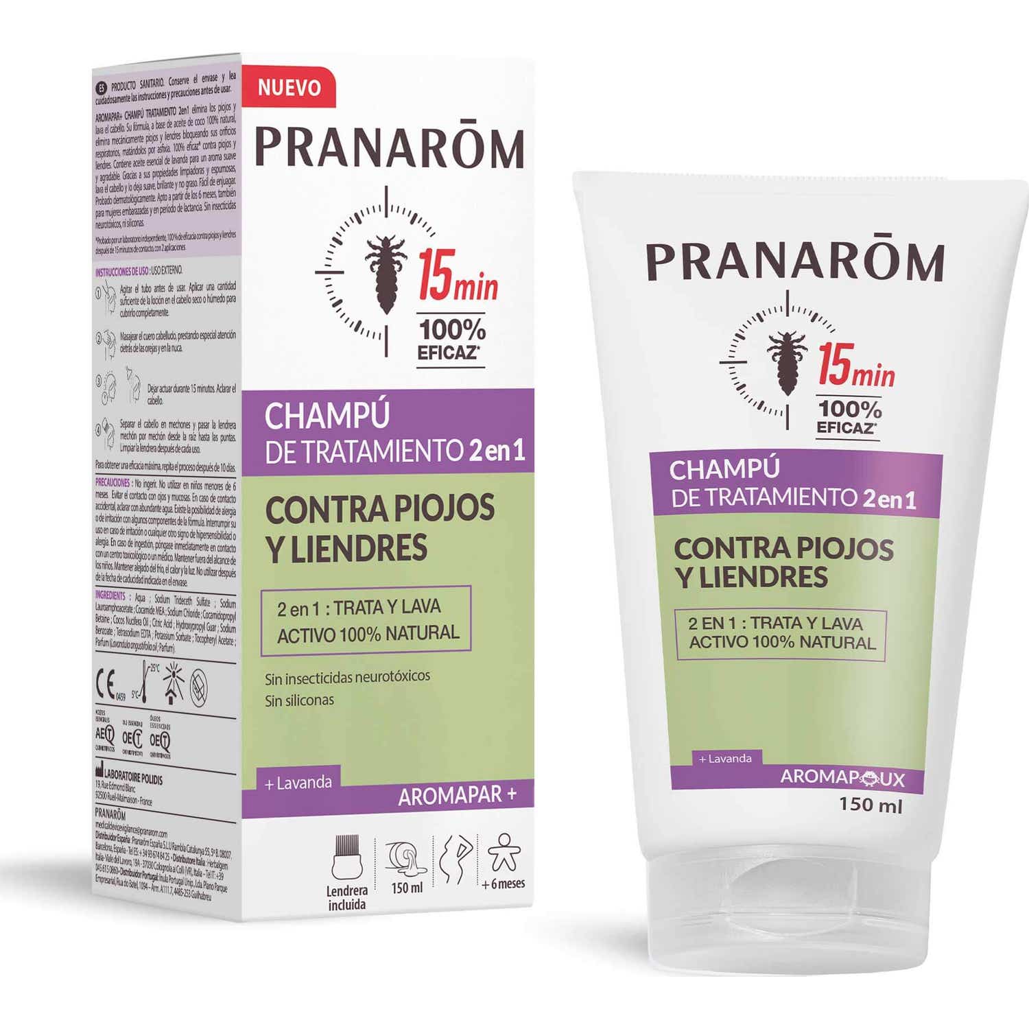 Pranarom Aromapar Champú Tratamiento 150 Ml