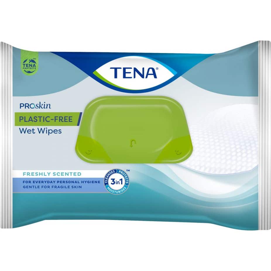 Tena Toallitas Higienic sin Plastico 48uds