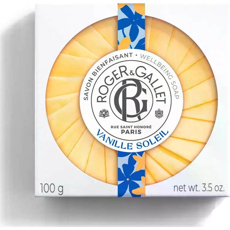 Roger & Gallet Jabón Bienestar Vanille Soleil 100 gr