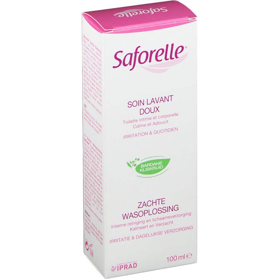 Saforelle Cuidado Limpiador Suave 100ml