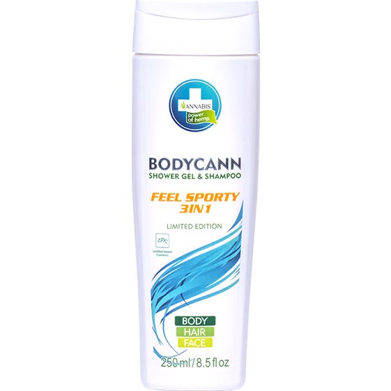 Annabis Bodycann Champú de Cáñamo Natural y Vegano 250 ml