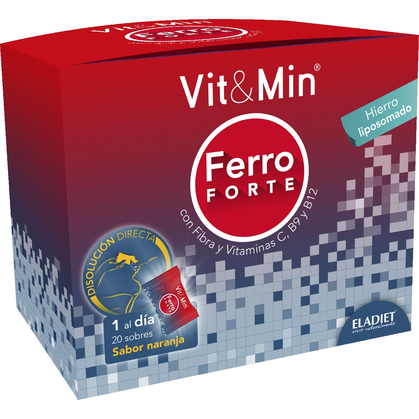 Eladiet Vit& Min Ferro Forte 20 Sobres