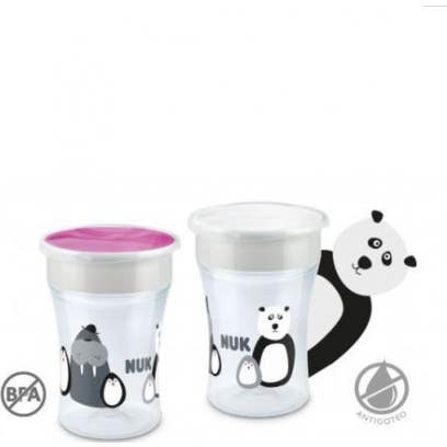 Nuk Bebé Taza Magic Cup Safari +8 m 230 ml
