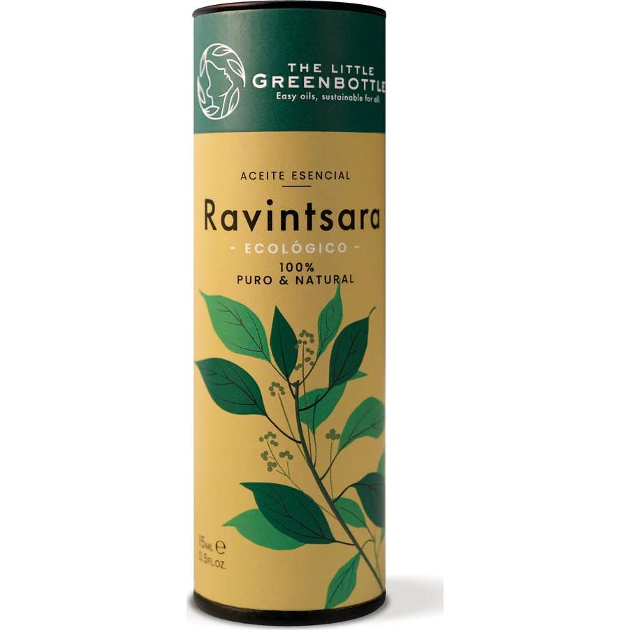 The Little Green Bottle Aceite Esencial Puro de Ravintsara 15ml