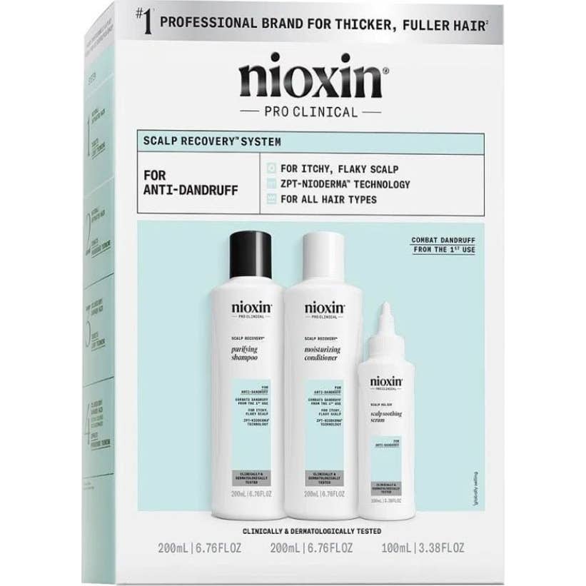 Nioxin Scalp Recovery Kit Anticaspa 3uds