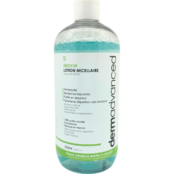 Loción Sebopur Micel Pg 500 ml