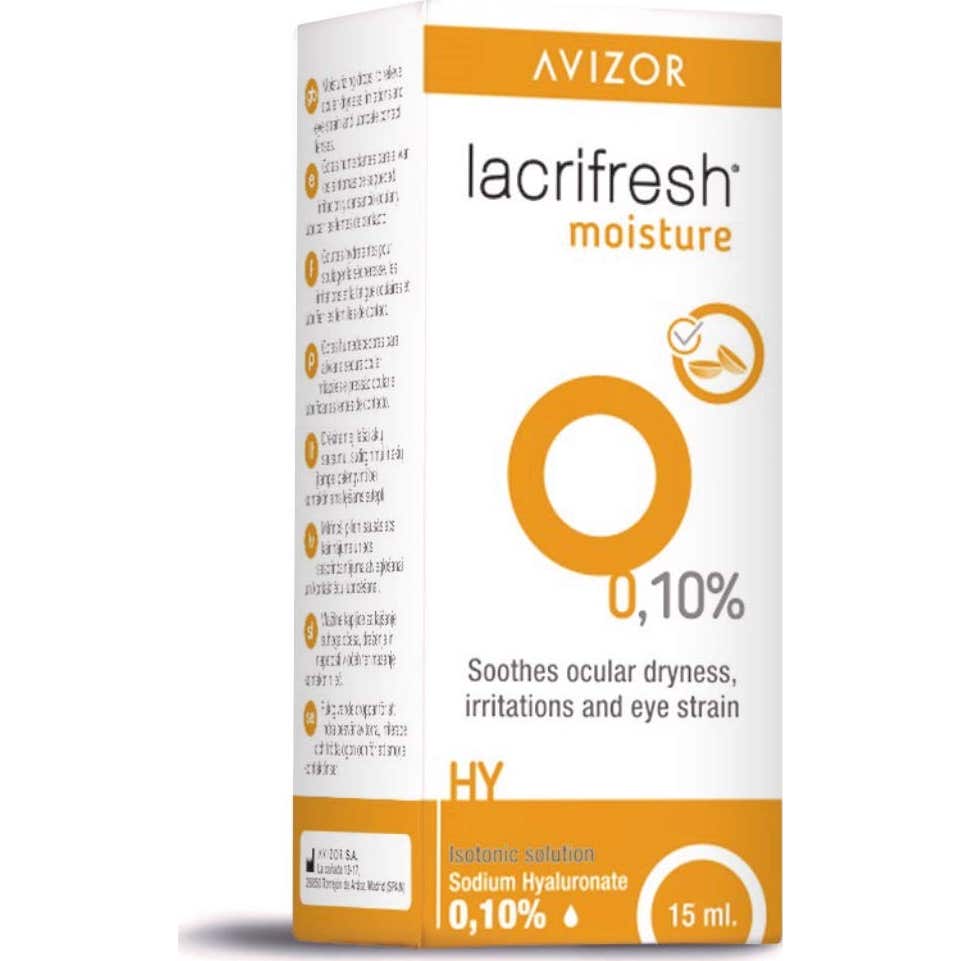Avizor Lacrifresh Moisture 0,10% Multidosis 15 ml