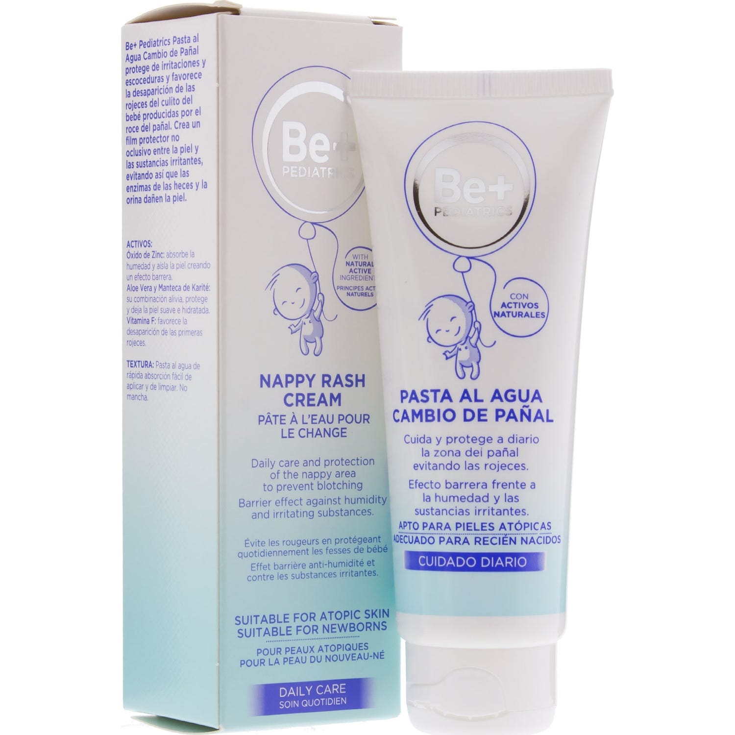 Be+ pasta al agua cambio de pañal 75ml