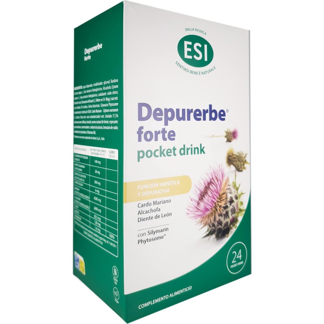 ESI Depurerbe Forte Pocket Drink 24 Sobres