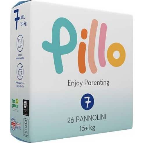 Pillo Pañales Talla 7 XXL +15kg 26uds