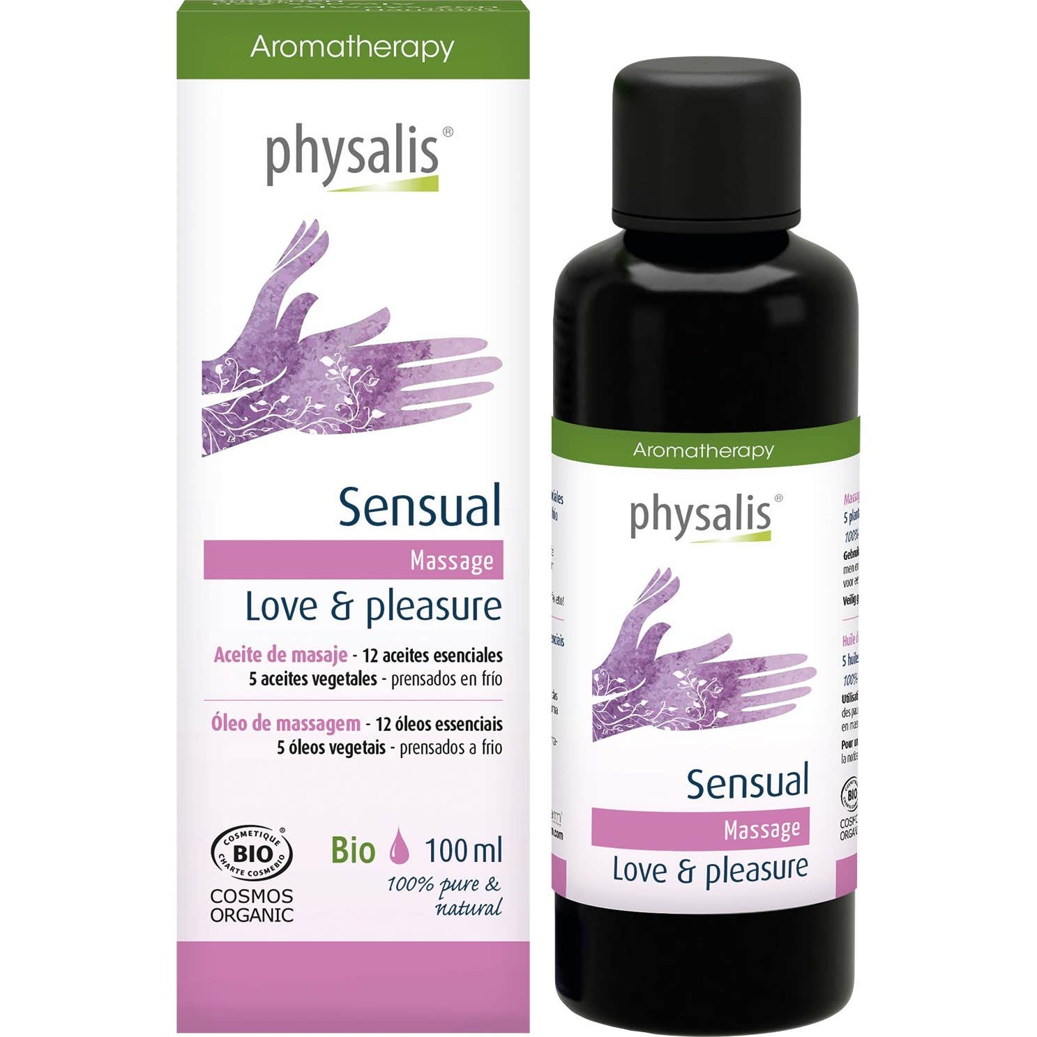 Physalis Sensual Amor y Placer Aceite Masaje 100ml