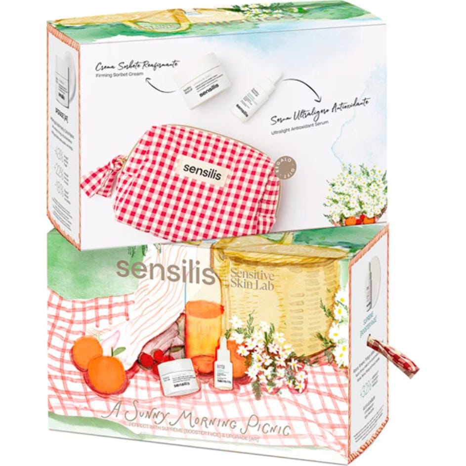 Sensilis Upgrade Ar Crema + Supreme Sérum Set 3 uds