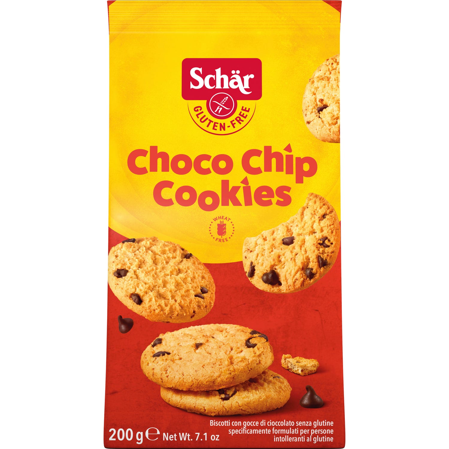 Schar Choco Chip Cookies 200g