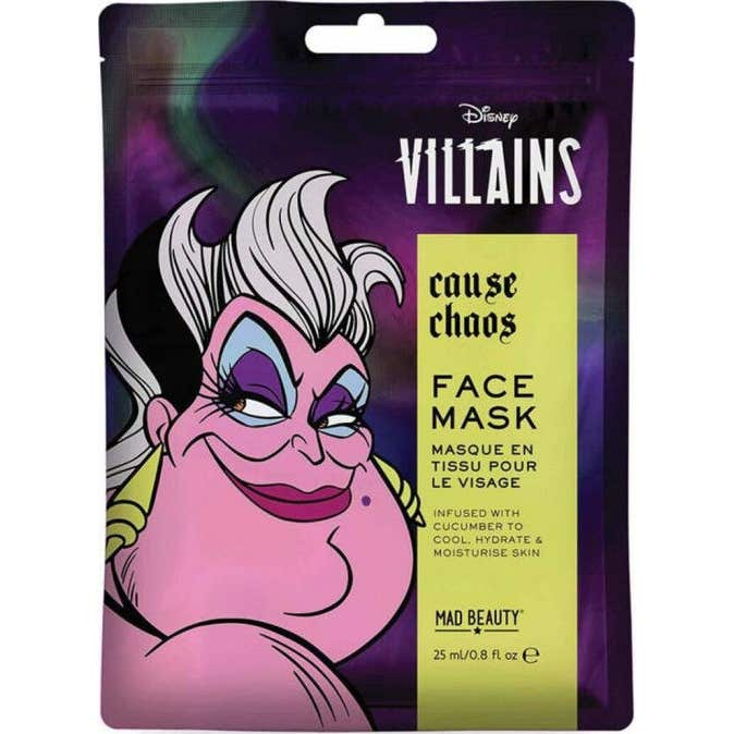 Mad Beauty Pop Villanas Mascarilla Facial Úrsula 25 ml