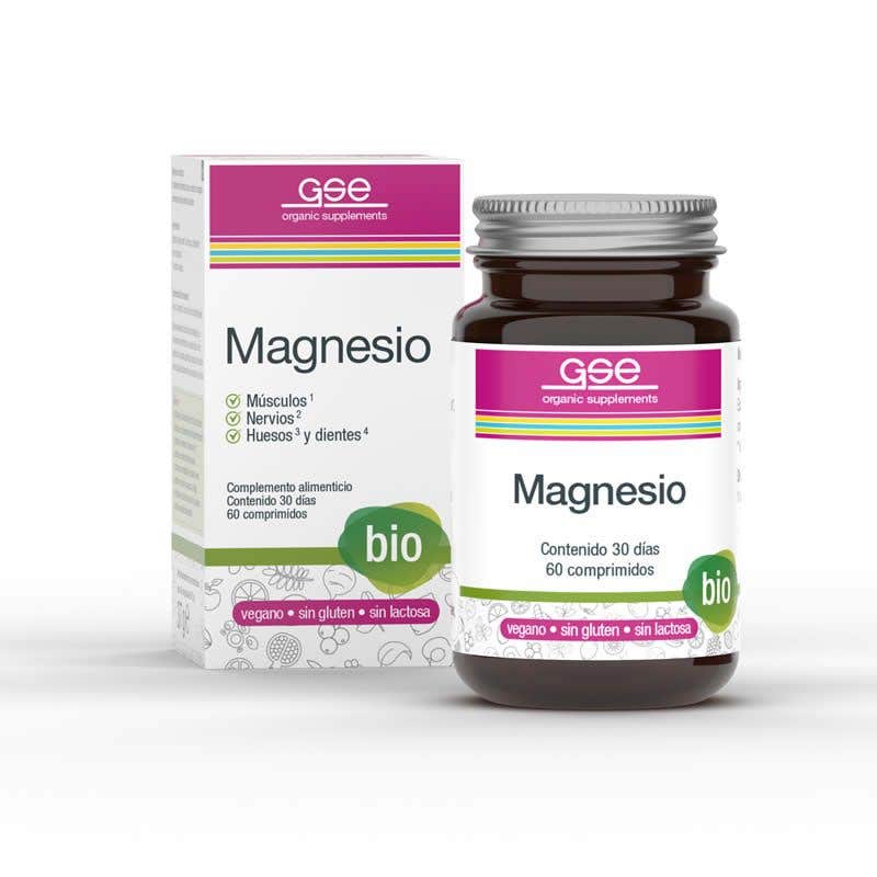 Gse Magnesio Bio Vegan 60comp