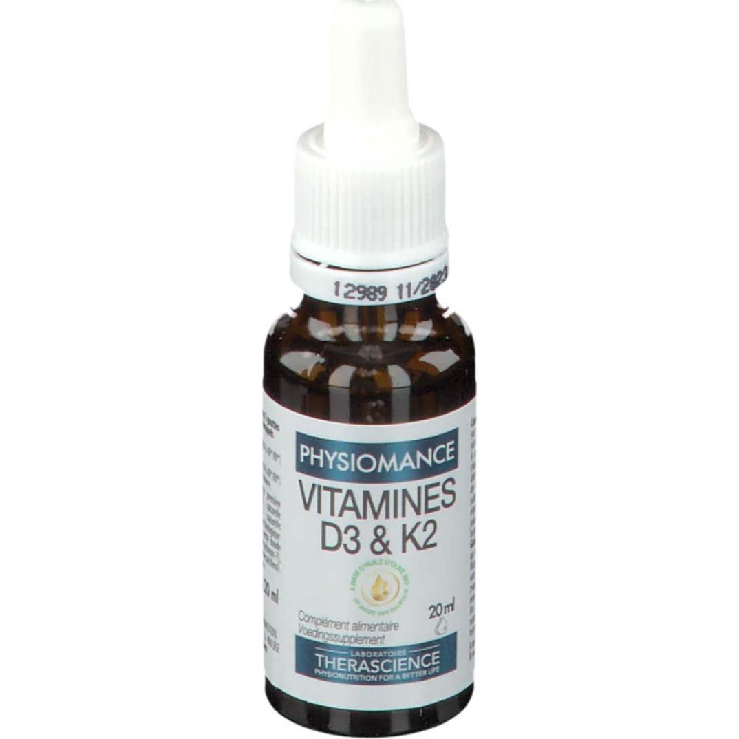 Therascience Physiomance Vitamina D3 y K2 20ml